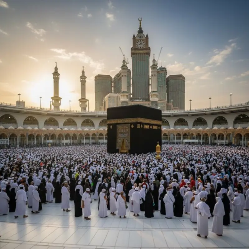 Ilustrasi proses talaqqi di Masjid Nabawi
